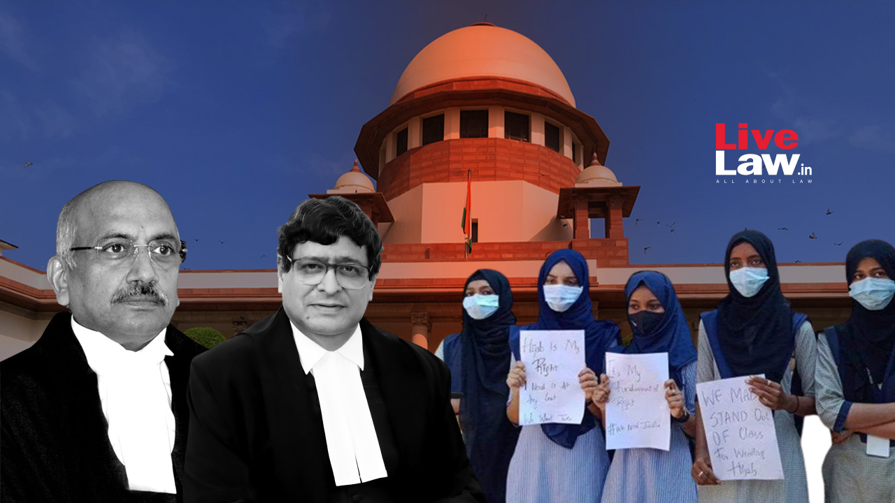 Supreme Court Passes Split Verdict In Hijab Case; Justice Sudhanshu Dhulia Sets Aside Karnataka HC Judgment