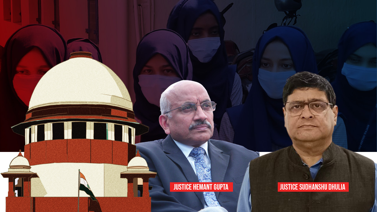 Both Judges Of SC Bench Did Not Decide Whether Hijab Is An Essential Religious Practice