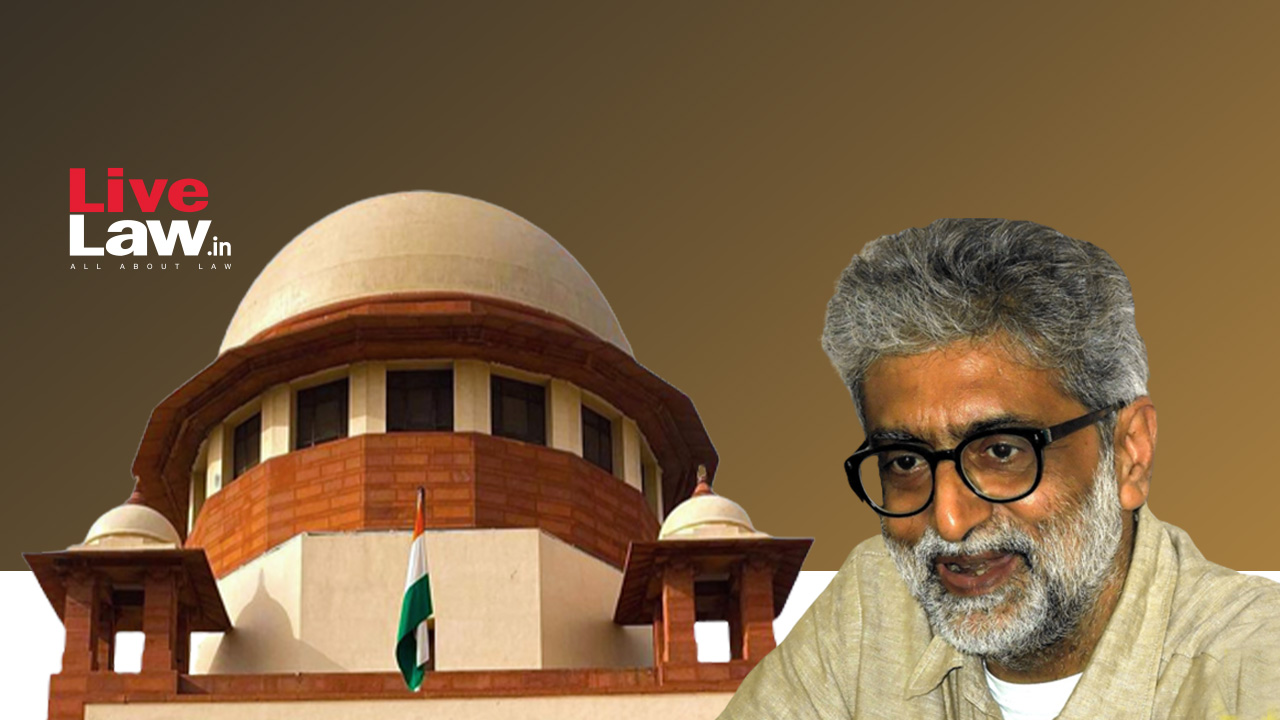 Gautam Navlakha Withdraws Application In Supreme Court Seeking Transfer From Mumbai To Delhi