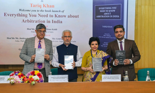 Justice Hima Kohli Releases Adv Tariq Khans Book Everything You Need To Know About Arbitration In India