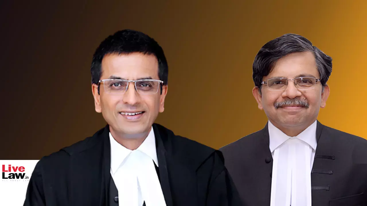 CJI DY Chandrachud Lauds Orissa HC CJ S Muralidhar For Setting Up VC Facilities In Every District