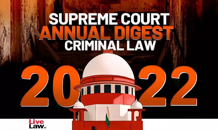Xxx Sex Senthil Video - Supreme Court Annual Criminal Law Digest 2022