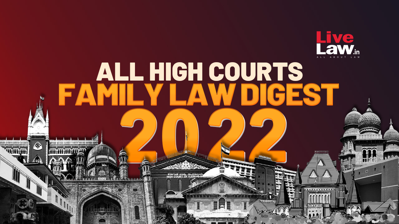 Karnataka School Sex Xxx - All High Courts Family Law Digest 2022