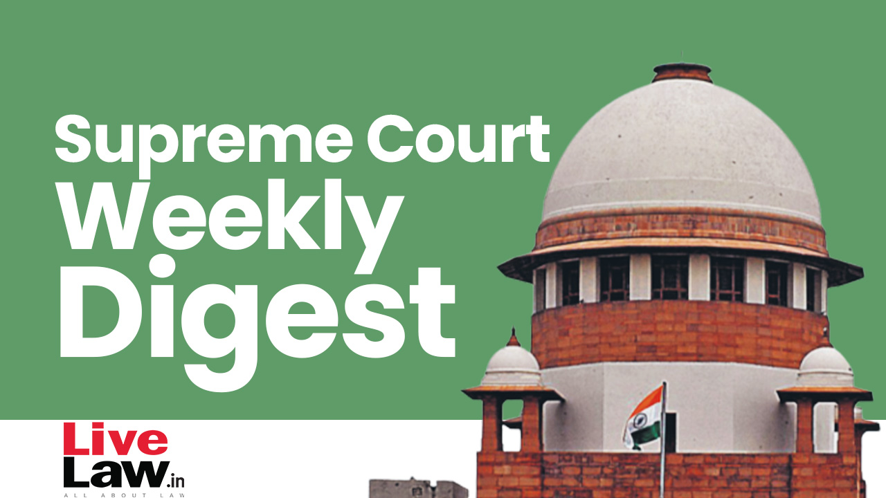 Kavita Patidar Sex Video - Supreme Court Weekly Round Up (24th April to 30th April 2023)