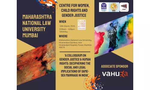 MNLU Mumbai: Colloquium On ‘Gender Justice & Human Rights: Deciphering The Social And Legal Implications Of Same Sex Marriage In India’ [18th March]