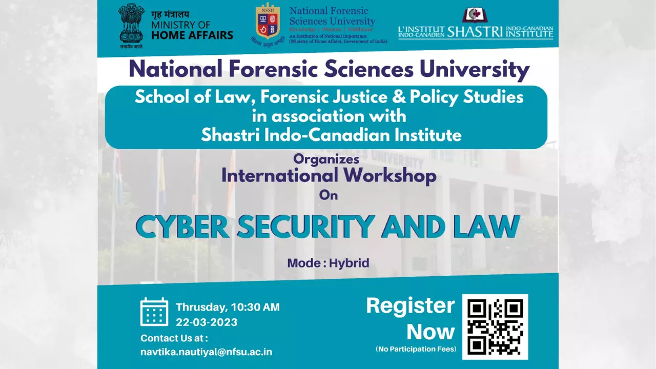 International Workshop On Cyber Security And Law