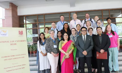 National Law University Delhi Conducted The Fulbright Nehru International Education Administrators Seminar, Hosted 14 Educators From US Universities