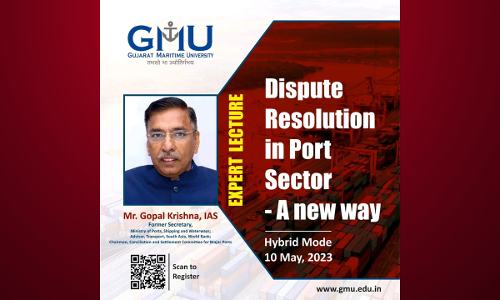 GMU: Expert Lecture On Dispute Resolution In The Port Sector - A New Way [May 10]