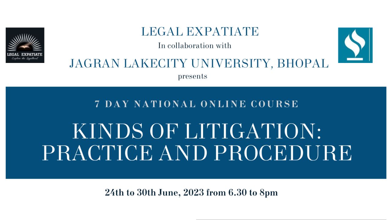 Legal Expatiate, Online Certificate Course