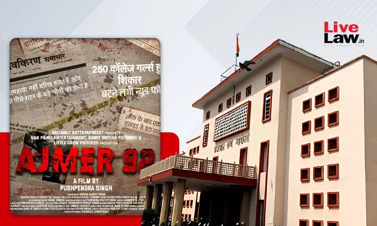 750px x 450px - Rajasthan High Court Junks Plea Seeking Ban On Release Of Film 'Ajmer 92'  Based On 1992 'Ajmer Sex Scandal'