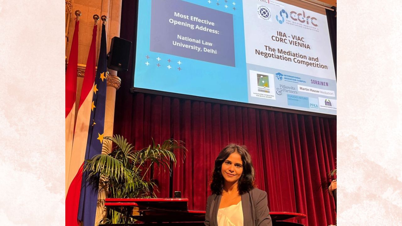 Consensual Dispute Resolution Competition 2023, Smita Singh, ADR - Vimarsana News