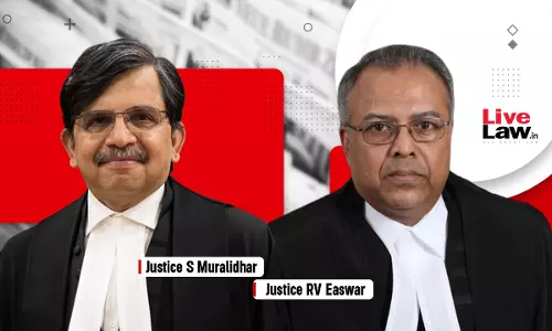 A Tribute To Justice Muralidhar By Justice R V Easwar