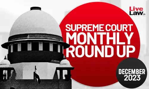 Supreme Court Monthly Round-Up: December 2023