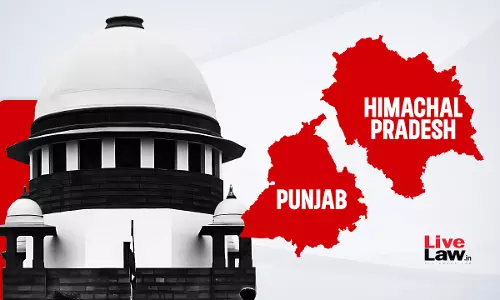 Supreme Court Issues Summons To Himachal Pradesh On Punjabs Suit Over Control Of Shanan Hydropower Project
