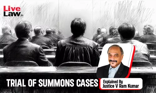 Trial Of Summons Cases Explained By Justice V Ramkumar [Part-II]