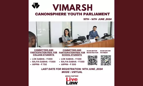 Vimarsh: Canon Youth Parliament [Register By 14 June]