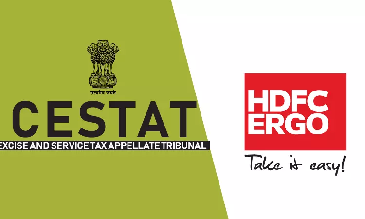 Mumbai CESTAT Allows CENVAT Credit To HDFC ERGO Against Duty Paid On Re-Insuring Motor Vehicle