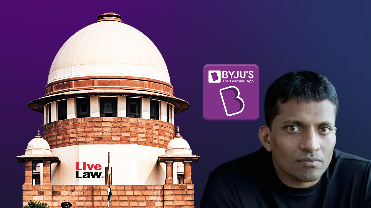 Byju's Insolvency Case: Supreme Court Refuses to Restrain Formation of ...