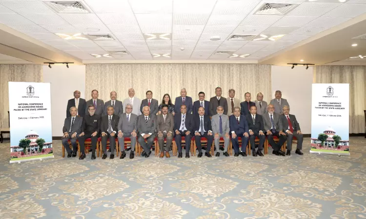 CJI & HC Chief Justices Meet To Discuss Evening Courts, Ad Hoc Judges; Supreme Court Holds Conference On State Judiciary Issues