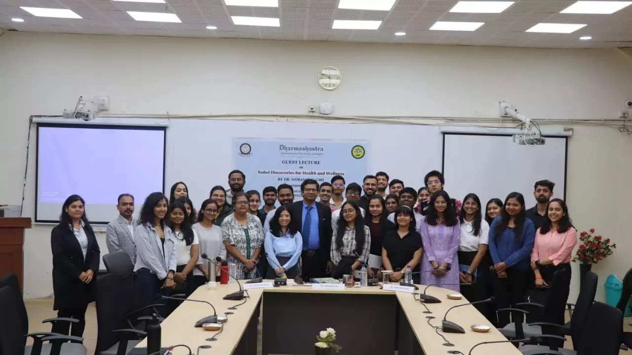 DNLU Hosts Expert Talk On Stem Cell Research & Longevity By Dr. Shibashish Giri