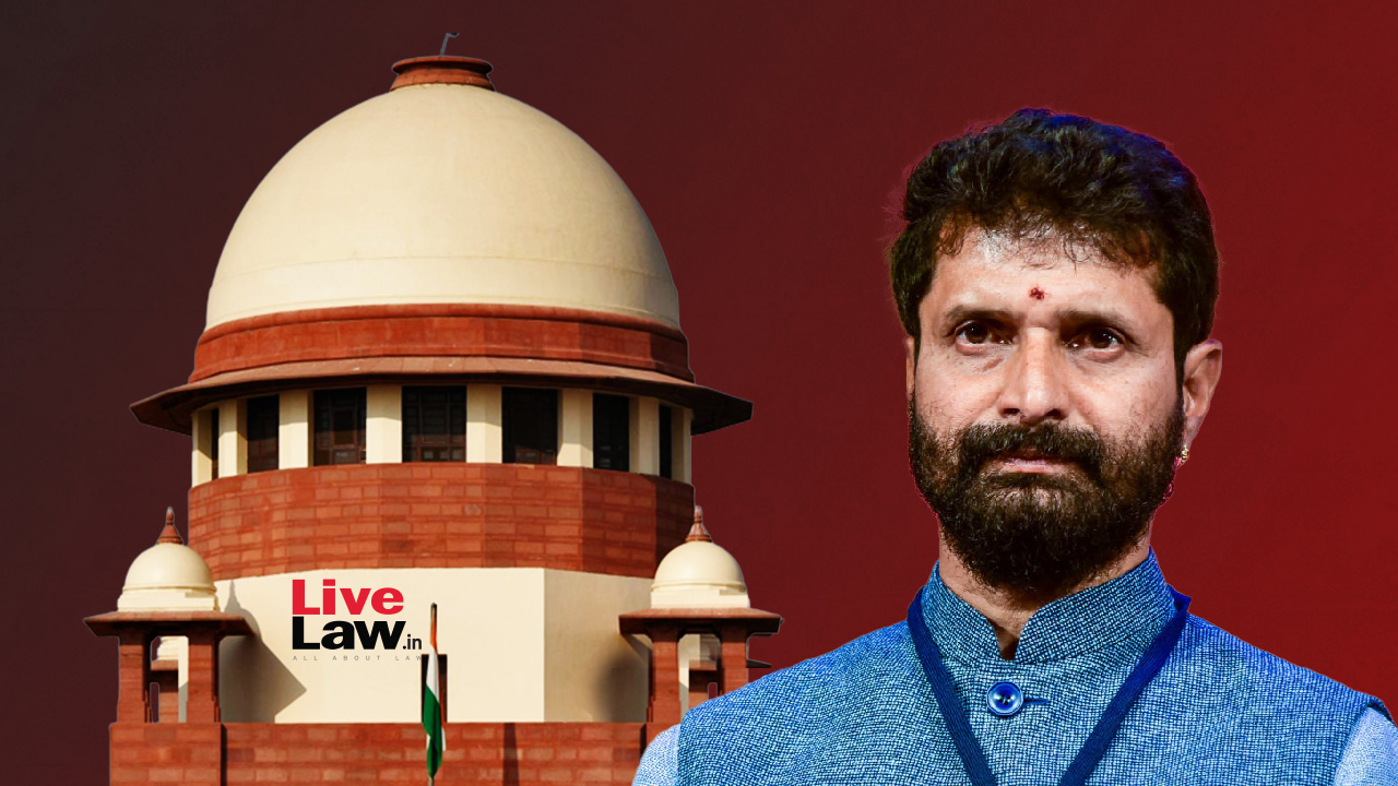 Case Ravi Supreme Court Stays Trial Against BJP MLC CT Ravi Over Comments Against ...