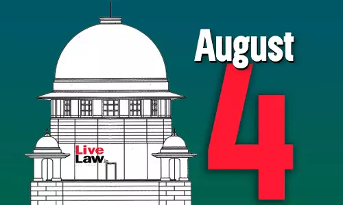 Supreme Court Daily Round-Up : August 4, 2025