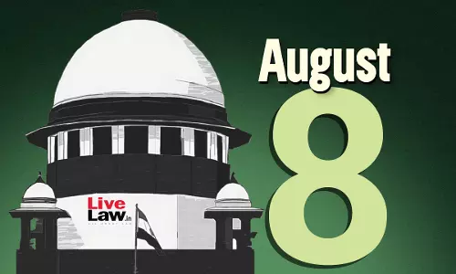 Supreme Court Daily Round-Up : August 8, 2025