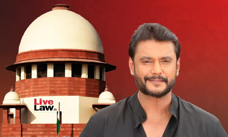 Supreme Court Seeks Karnataka Response On Actor Darshans Plea Alleging Denial Of Basic Amenities In Prison