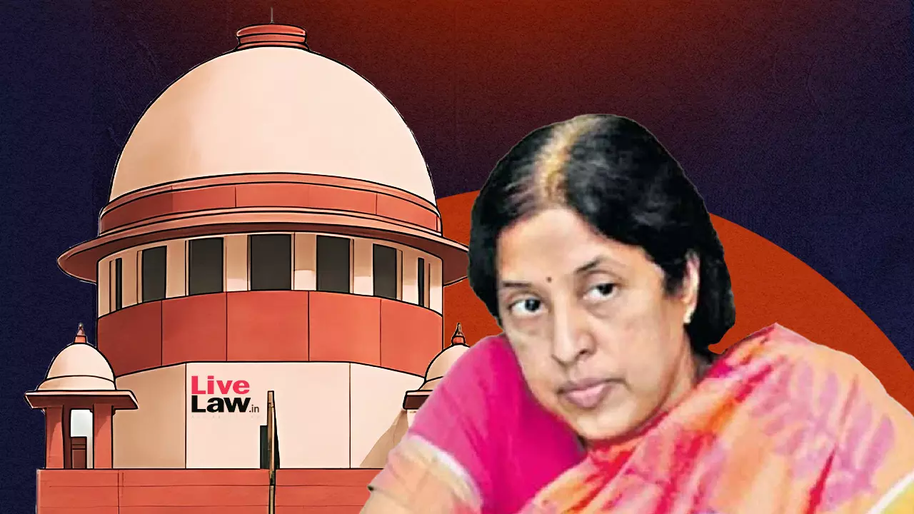 Supreme Court Stays Trial Against Telangana IAS Officer Y Srilakshmi In Supreme Court Stays Trial Against Telangana IAS Officer Y Srilakshmi In