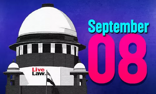 Supreme Court Daily Round-Up : September 8, 2025