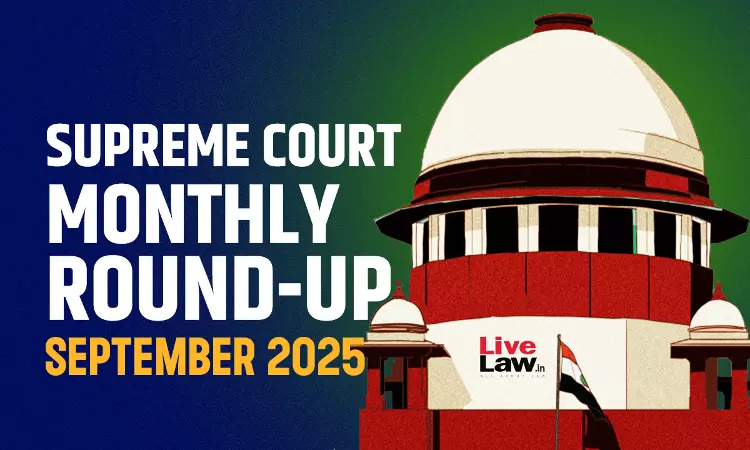 Supreme Court Monthly Round-Up: September 2025
