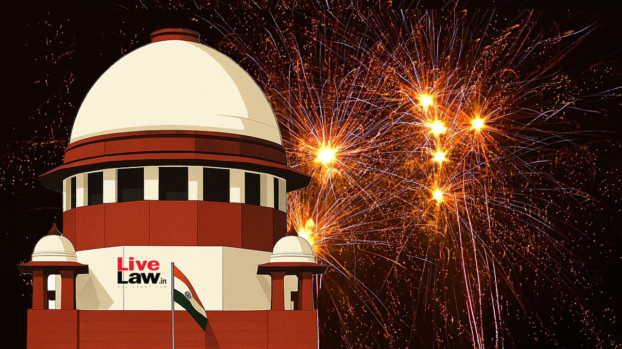 Is Partial Relaxation For Certain Crackers Possible Regarding Noise Levels? Supreme Court Asks CPCB