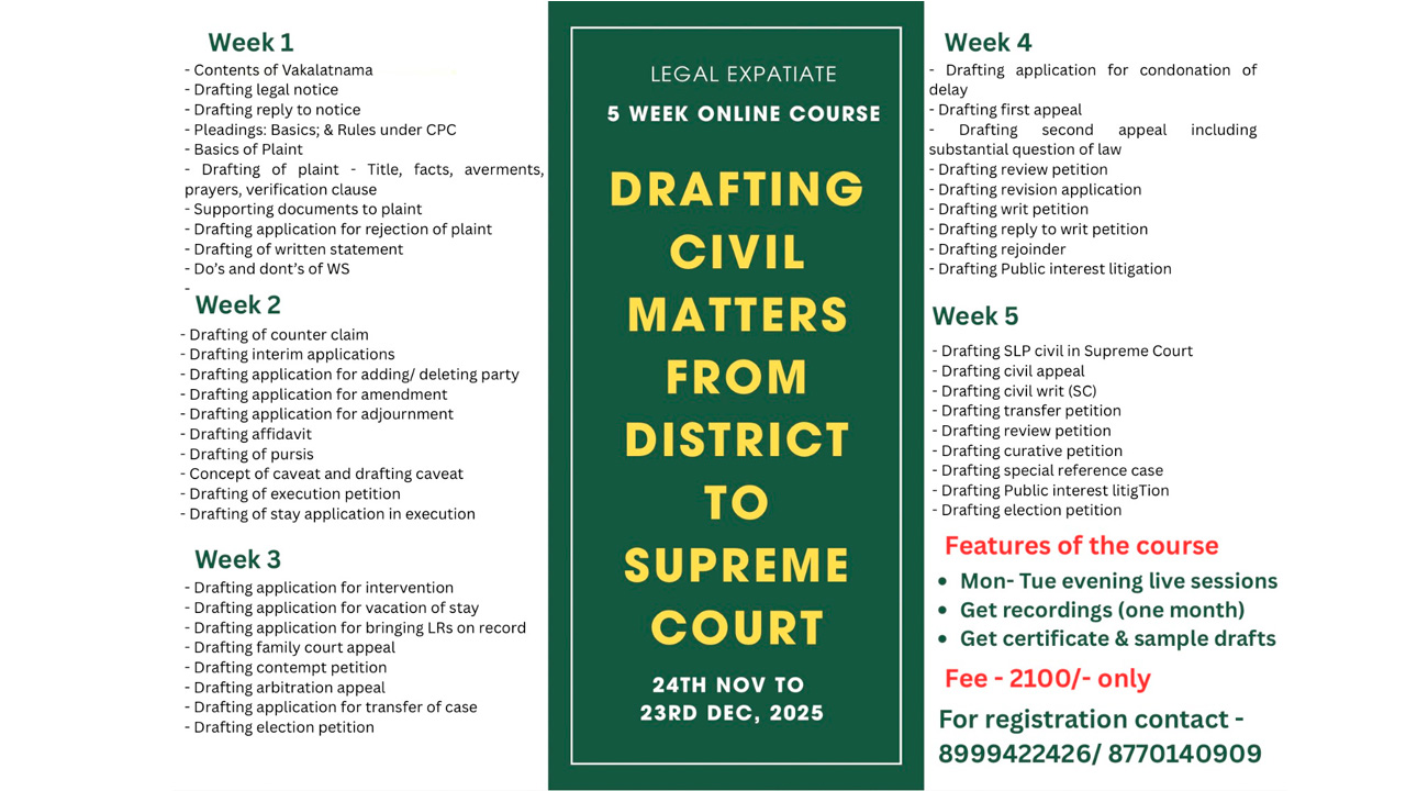 [Advertisement] Online Certificate Course (5 Weeks) On Drafting Civil ...