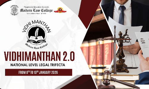 Vidhi-Manthan 2026: PES Modern Law College Announces National Client Counselling, Mediation And Moot Court Competitions