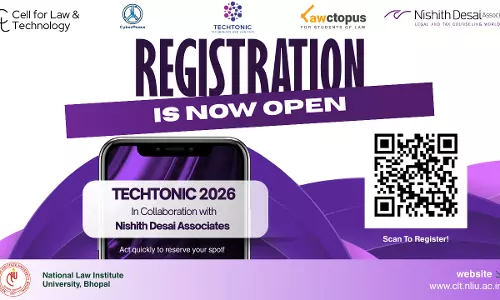 NLIU Bhopal Announces 5th Edition Of Techtonic 2026