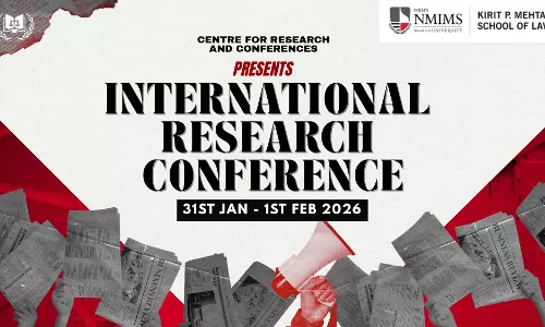 NMIMS Kirit P. Mehta School Of Law To Host International Research Conference 2026