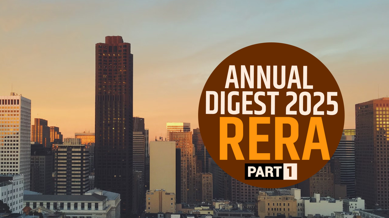 RERA Cases Annual Digest 2025- Part 1