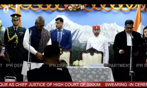 Justice A Muhamed Mustaque Sworn In As Chief Justice Of Sikkim High Court