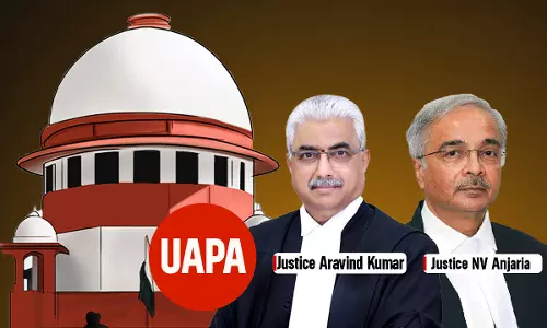 Delay In Trial Not A Trump Card For Automatic Grant Of Bail In UAPA Cases : Supreme Court
