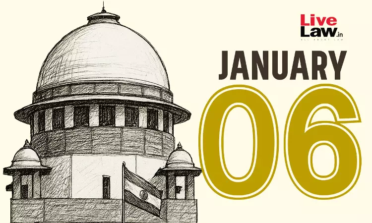 Supreme Court Daily Round-Up : January 6, 2026