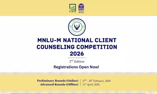CTRCR, Maharashtra National Law University Presents: 2nd National Corporate Client Counselling Competition, 2026