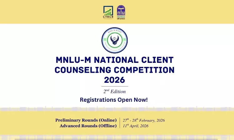 CTRCR, Maharashtra National Law University Presents: 2nd National Corporate Client Counselling Competition, 2026