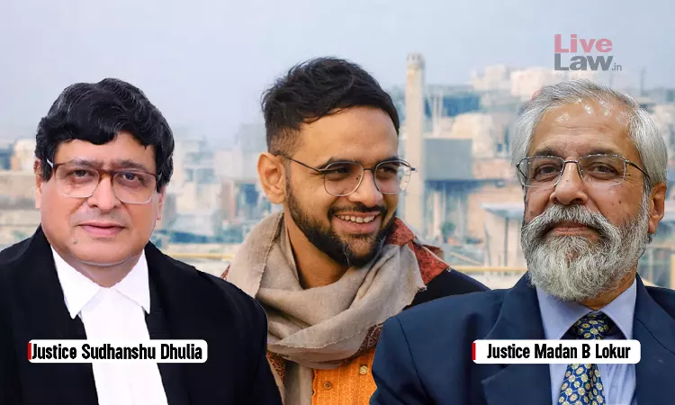Disappointing : Ex-SC Judges Criticise Supreme Courts Judgment Denying Bail To Umar Khalid & Sharjeel Imam