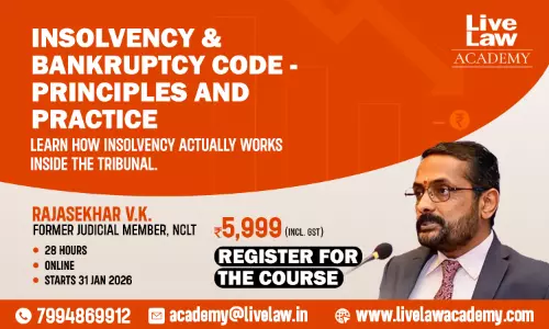 Mastering the IBC: Principles, Practice & Commercial Wisdom With Rajasekhar V.K, Former NCLT Member