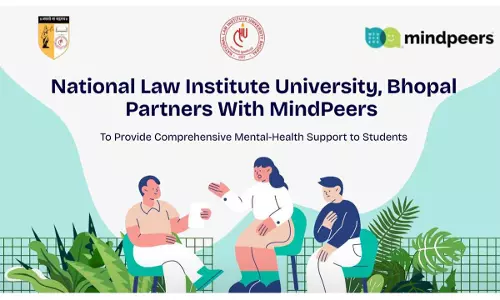 NLIU Bhopal Ties Up With MindPeers To Provide Free Mental Health Support To Students