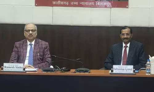 Chief Justice Of Chhattisgarh Virtually Lays Foundation Stone For Civil Court Building At Pratappur