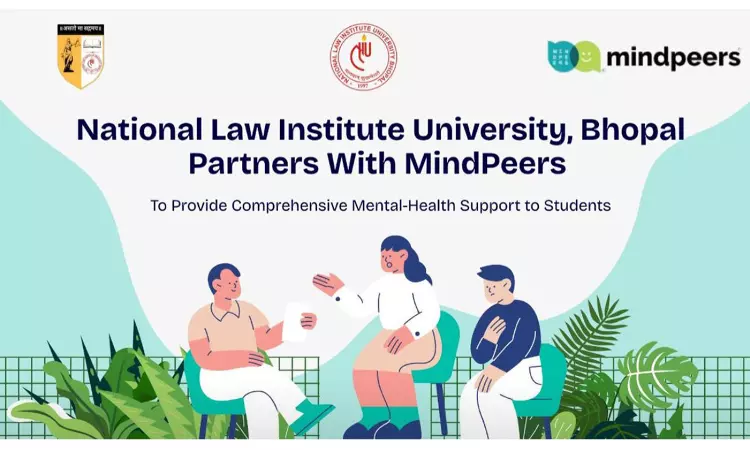 NLIU Bhopal Ties Up With MindPeers To Provide Free Mental Health Support To Students