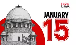 Supreme Court Daily Round-Up : January 15, 2026