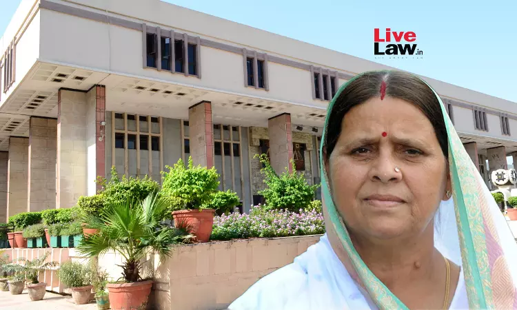 IRCTC Scam: Delhi High Court Issues Notice On Rabri Devis Plea Against Framing Of Charges