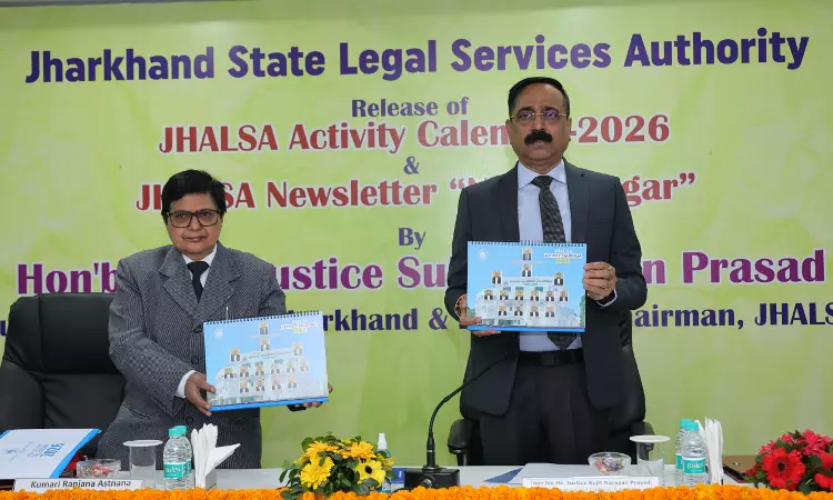 Rising Child Trafficking A Serious Concern In Jharkhand: Justice Sujit Narayan Prasad While Launching JHALSA Calendar, Annual Magazine